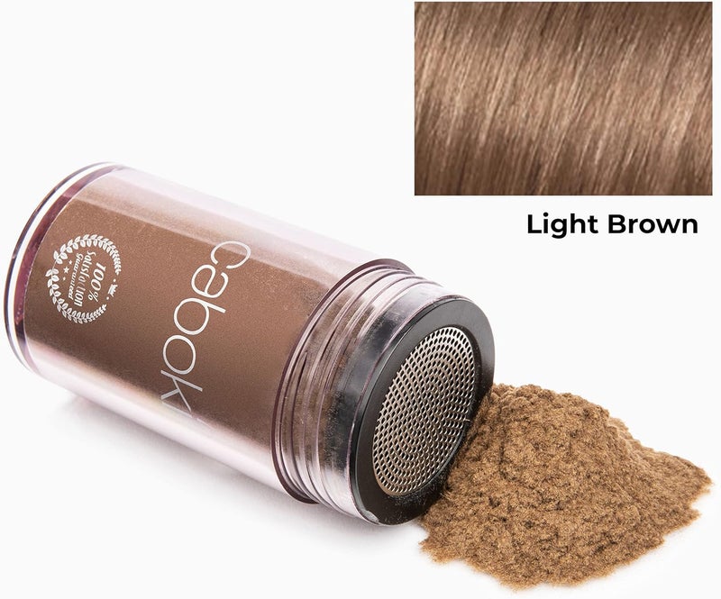 Caboki Hair Loss Concealer - Light Brown, 30g (1.06 oz) - Image 2